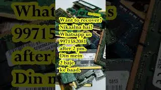 Shorts/RAMs Laptop/Gold Recovery/How to Recover Gold from Electronic Scrap/Gold Extraction/Computer