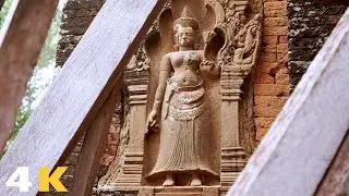 Video 4K, LOLEI Temple, Life in Cambodia