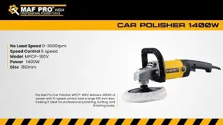 MAFPRO 1400W Car Polisher Review &ndash; Pro Shine in Minutes!