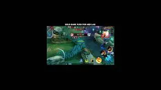 solo rank push hero for mid lan #mobilelegends #mlbb #shorts
