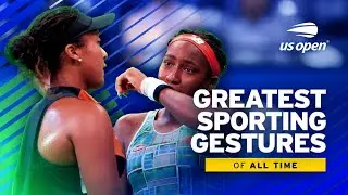 Greatest Sportsmanship Gestures of All Time | US Open
