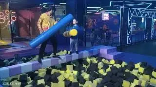 Bami & Zaru Jumping Like Sonic ⚡ | Kids Trampoline Fun | BZ World