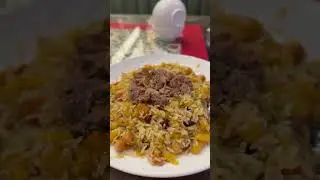 Uzbekistan Famous Pilav ❤️ #minivlog #uzbekistan #uzbekfood #food