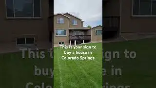 This is your sign to buy a house in Colorado Springs! 🏡 Contact me! #realestate