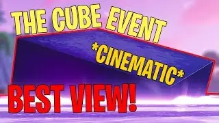 *BEST VIEW* Fortnite Loot lake Cube EVENT CINEMATIC!!! [_NKA]