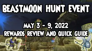 Wizard101: BEASTMOON HUNT Event - Rewards Review and Quick Guide May 2 - 9, 2022 🌗🌘🌑🌒🌓
