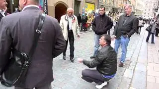 The Three Shell Game, Gambling scam in Stockholm 