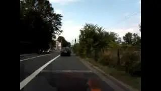 Autofahrt von Nierstein nach Mainz