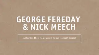 Pioneering the Potential - George Fereday & Nick Meech