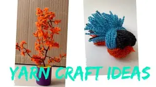 Yarn craft ideas #5minutecrafts #diy #artandcraft #yarncraft #easycrafting #viral #viralvideo #today