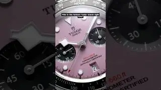 HOTTEST Tudor Watch: The Black Bay Chrono 'Pink'