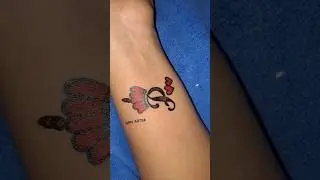 Latest P letter tattoo design ❤️👌 #tattoo #trend #new #2023 #viral