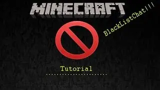 Tutorial | BlackListChat | Bloquear palavras