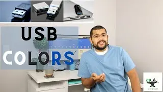USB Cable End Colors