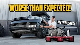 Mystery Noise SOLVED! 🔧 Fixing the Touareg's Transfer Box Once and For All!