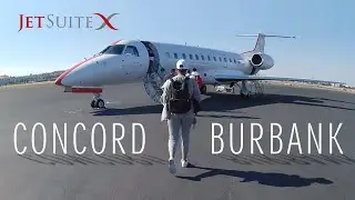 Here's What It's Like to Fly Jetsuite X (JSX) from Concord (CCR) to Burbank (BUR) - 4K video