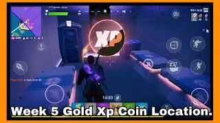 Week 5 Gold Xp Coin Location.