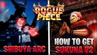 Rogue Piece | SUKUNA V2 | Showcase + Tutorial Como Obter Sukuna V2 (Sukuna Shibuya) #roguepiece