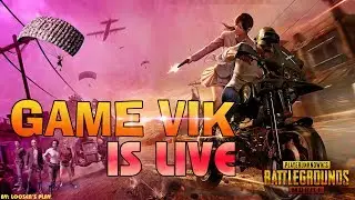 PUBG MOBILE LIVE - Rush Rank Push With GAMEVIK - PUBGMOBILE
