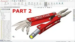 Solidworks tutorial | Design of Swiss Plier in Solidworks Part 2