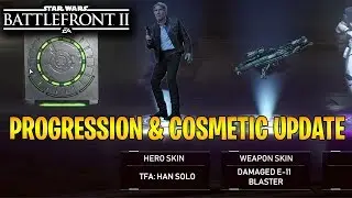 Battlefront 2 - HUGE PROGRESSION UPDATE! COSMETIC CRATES COMING! (NEW SKILL POINTS & HERO SKINS)