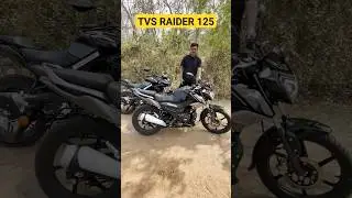 Hero Xtreme 125R vs TVS Raider 125 exhaust note comparison #shorts #ytshort #shortsviral #tvs #hero