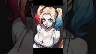 🔥 Harley Quinn Fanart Edit #Shorts #Anime #Waifu #AnimeGirl #SexyAnime #HotWaifu #AnimeEdit