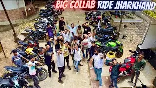Jharkhand Big collab Ride 🔥  Superbike ride Ranchi || ￼50 bike + Riders
