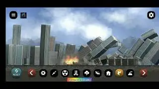 When strong wind and tornado attack on city | City Smash | The Blackman Gaming