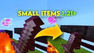 Small items texture pack for mcpe | vanilla + pvp | TheKiraPlayz
