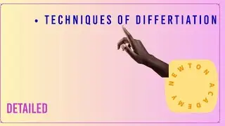 TECHNIQUES OF DIFFERENTIATION 