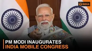 PM Modi inaugurates India Mobile Congress & more news | DD India Live