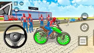 Spider man come to my city Indian theft auto simulator an Franklin purchase KTM bike 💥🤩