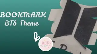 Diy BTS bookmark | #craft | #diy | #army | #bookmark | #kpopcraft  |#kpopcraft |