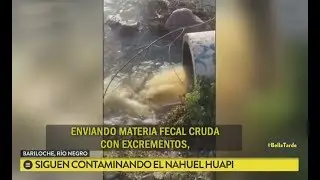 Siguen contaminando el Nahuel Huapi
