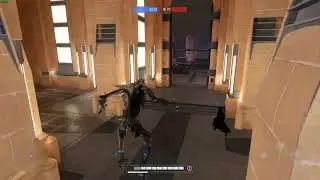 Star Wars Battlefront 2 Rakowy Gejplej Bohaterowie Solo #1  Ciasny Grievous