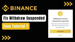 Как исправить ошибку &laquo;Binance Withdraw Suspended 2023&raquo; (быстро и просто)