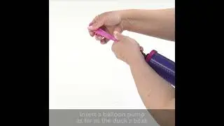 FAQ - How Do I Inflate a Duck Shaped Balloon? - Gemar Tutorial