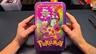 Opening a 20 Year Old Pokemon Topps Team Rocket Tin!