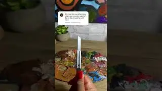 How I clean my wooden palette 🎨