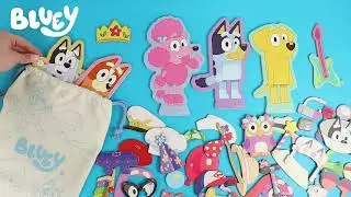 Endless Imaginative Play with the Bluey Wooden Magnetic Playset