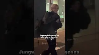 Engenes waited outside hybe to meet jungwon #enhypen #jungwon #engene #prettyksky