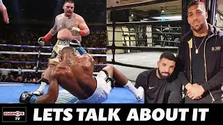 Anthony Joshua thought the Drake curse was a joke he was wrong 👀😲