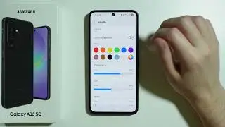 Samsung Galaxy A36 5G: How to Customize Edge Panels Handle (Change Sidebar Position/Size/Color)