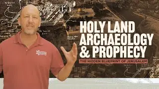 Holy Land Archaeology & Prophecy | The Hidden Blueprint of Jerusalem with  @land-of-the-bible