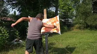 Ben Zoltak Painting To Pharrell Williams 