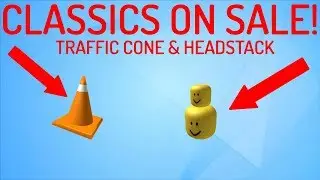 TRAFFIC CONE & HEADSTACK ON SALE! (ROBLOX PRESIDENTS DAY SALE 2019)