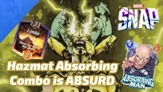 Hazmat Absorbing Man Combo is ABSURD in the best ways - Marvel SNAP Gameplay & Deck Highlight