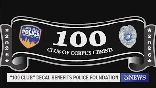 '100 Club' decal benefits Corpus Christi Police Foundation