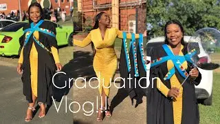 Graduation Vlog | Master of Education|X3 UKZN Graduate 👩🏽‍🎓 South African YouTuber